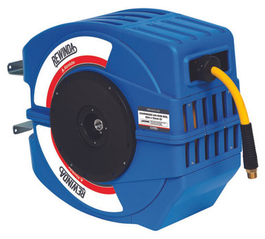 Alemlube Rewinda Air Hose Reel 1/2" X 20M Blue Cover - AR1220CAB