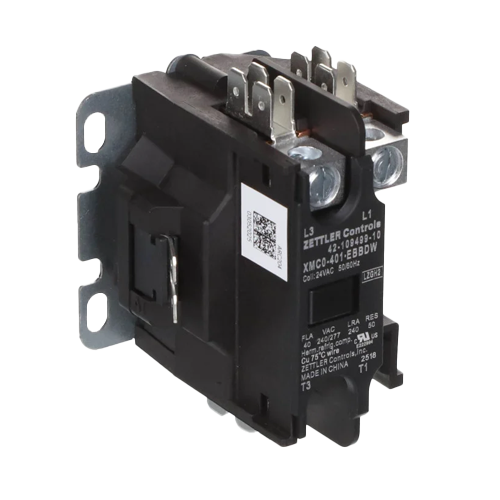 Rheem 42-109499-10K Contactor – 40A 1-Pole 24V Coil HVAC Power Control