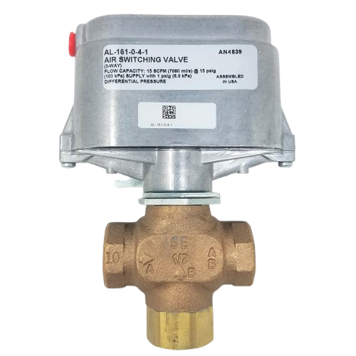 Schneider Electric (Barber Colman) AL-161-4 3-Way Air Switching Valve 8-13 PSI
