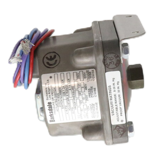 Barksdale D1H-H18SS Single Setpoint Pressure Switch 0.4–18 PSI