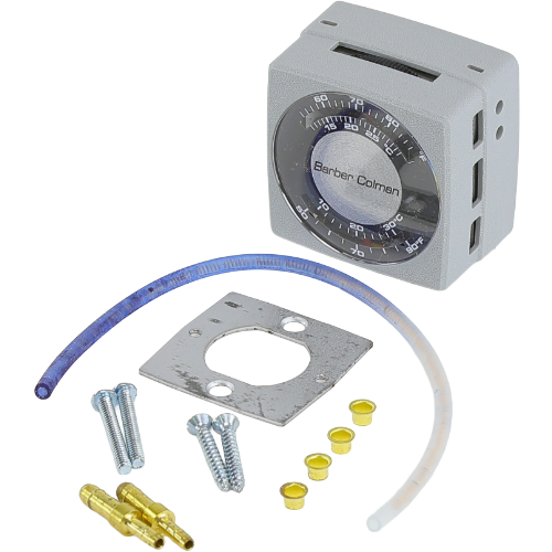 Schneider Electric (Barber Colman) 2218-132 Summer/Winter Thermostat, RA/DA, w/o Dial Limit Stops