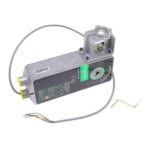 Schneider Electric MS51-7203-50 24V Spring Return 0-10VDC Proportional Actuator w/ Manual Override