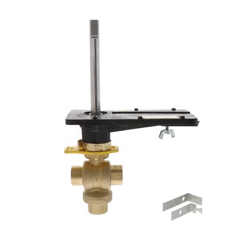 Schneider Electric (Barber Colman) VB-2313-500-9-3 Ball Valve, 1/2″ NPT, 3-Way, Bronze/Brass
