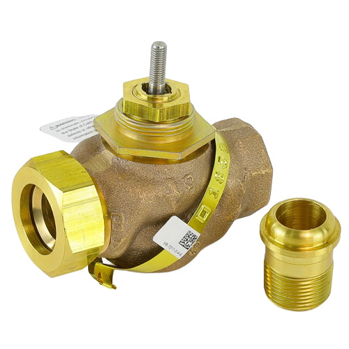 Schneider Electric (Barber Colman) VB-7211-0-4-6 Globe Valve, 3/4″ NPT x Union, 7.5 Cv, Two-Way