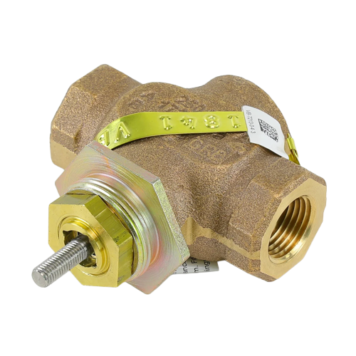 Schneider Electric VB-7213-0-4-3 Globe Valve, 1/2″ NPT, 2.2 Cv, Two-Way Bronze