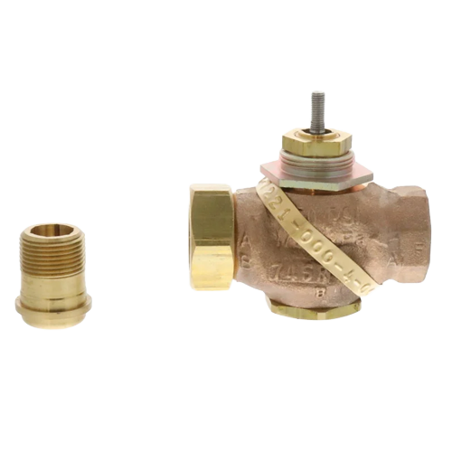Schneider Electric (Barber Colman) VB-7221-0-4-6 Globe Valve, 3/4″ NPT x Union, 7.5 Cv, Two-Way