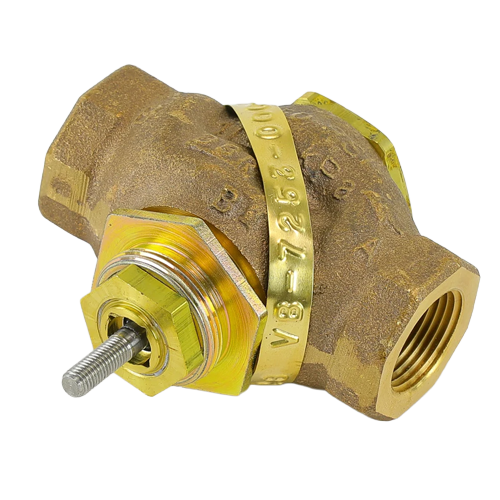 Schneider Electric (Barber Colman) VB-7253-0-4-6 Globe Valve, 3/4″ NPT, 7.5 Cv, Two-Way Linear Flow, Bronze Body, SS Trim, Stem Up Open