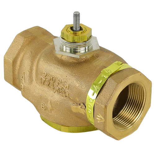 Schneider Electric VB-7323-0-4-10 Globe 3-Way Diverting Valve, 1-1/2″ NPT, 28 Cv, Bronze