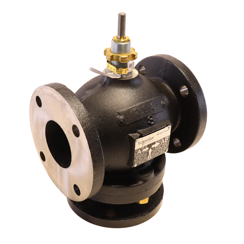 Schneider Electric VB-9313-0-5-13 Globe Valve, 3″ Flange, 3-Way Mixing, 101 Cv, ANSI 125