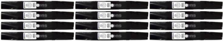12 Pack Stens 330-005 Hi-Lift Blade Kubota 70000-25009