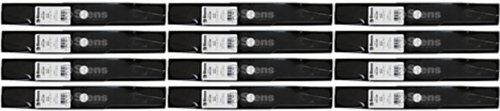 12 Pack Stens 330-258 Hi-Lift Blade Fits John Deere M41237