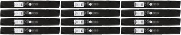 12 Pack Stens 330-365 Medium lift Blade Fits John Deere M115496
