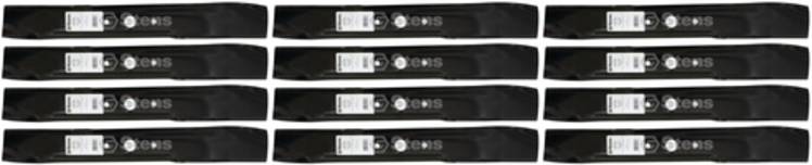 12 Pack Stens 330-429 Mulching Blade Fits John Deere M125413
