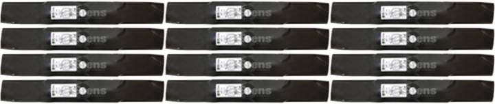 12 Pack Stens 330-742 Hi-Lift Blade Fits John Deere M152726