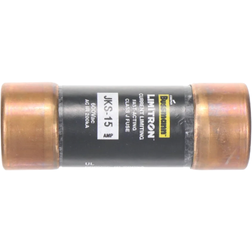 Bussmann Fuse JKS-15 600VAC 15A Class J Time-Delay Fuse