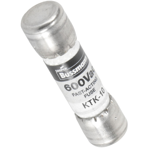 Bussmann KTK-10 Fast-Acting Midget Fuse, 600V, 10 Amp