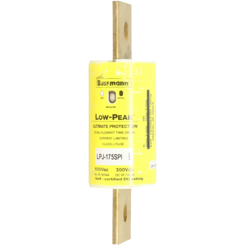 Bussmann LPJ-175SPI 175A 600V Class J Time-Delay Fuse with Indicator