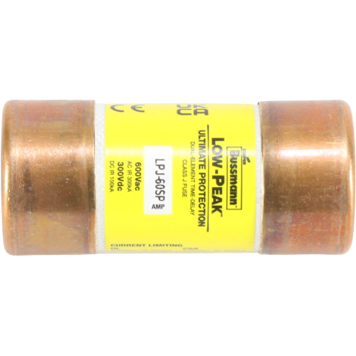 Bussmann Fuse LPJ-60SP Time Delay Class J Fuse, 60A, 600VAC