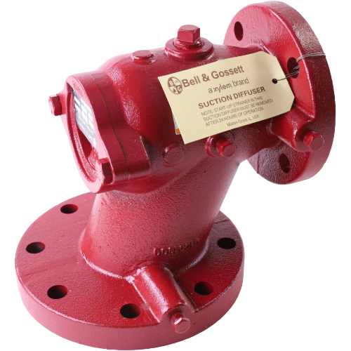 Bell & Gossett 115119 Centrifugal Pump Suction Diffuser Plus, 4″ x 2-1/2″ Flange, Cast Iron