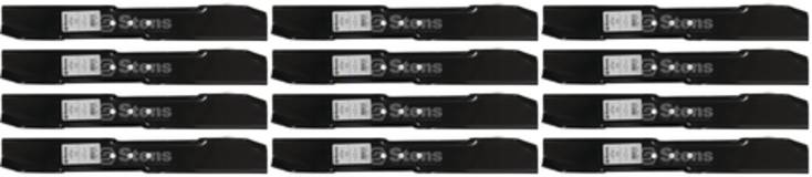12 Pack Stens 335-042 Hi-Lift Blade Fits Snapper 7041939BZYP