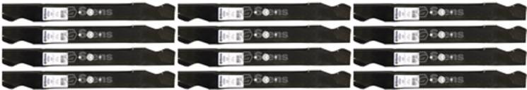 12 Pack Stens 335-083 Hi-Lift Blade MTD 942-0621