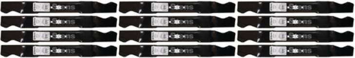 12 Pack Stens 335-214 Mulching Blade MTD 942-0741A