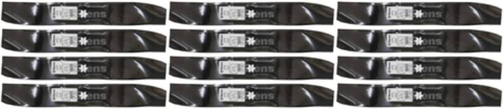 12 Pack Stens 335-624 Mulching Blade MTD 942-0610A