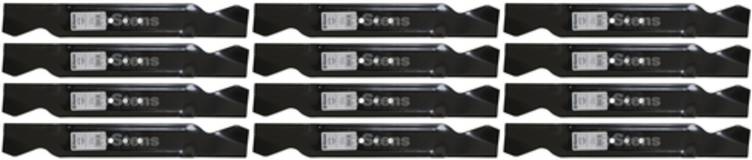 12 Pack Stens 335-782 Standard Blade Fits MTD 942-0538