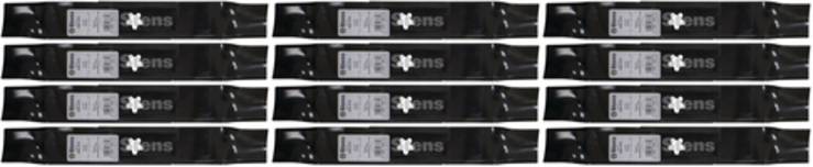 12 Pack Stens 340-070 Hi-Lift Blade Fits AYP 532176084