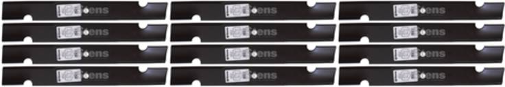 12 Pack Stens 340-117 Notched Air-Lift Blade Scag 482879