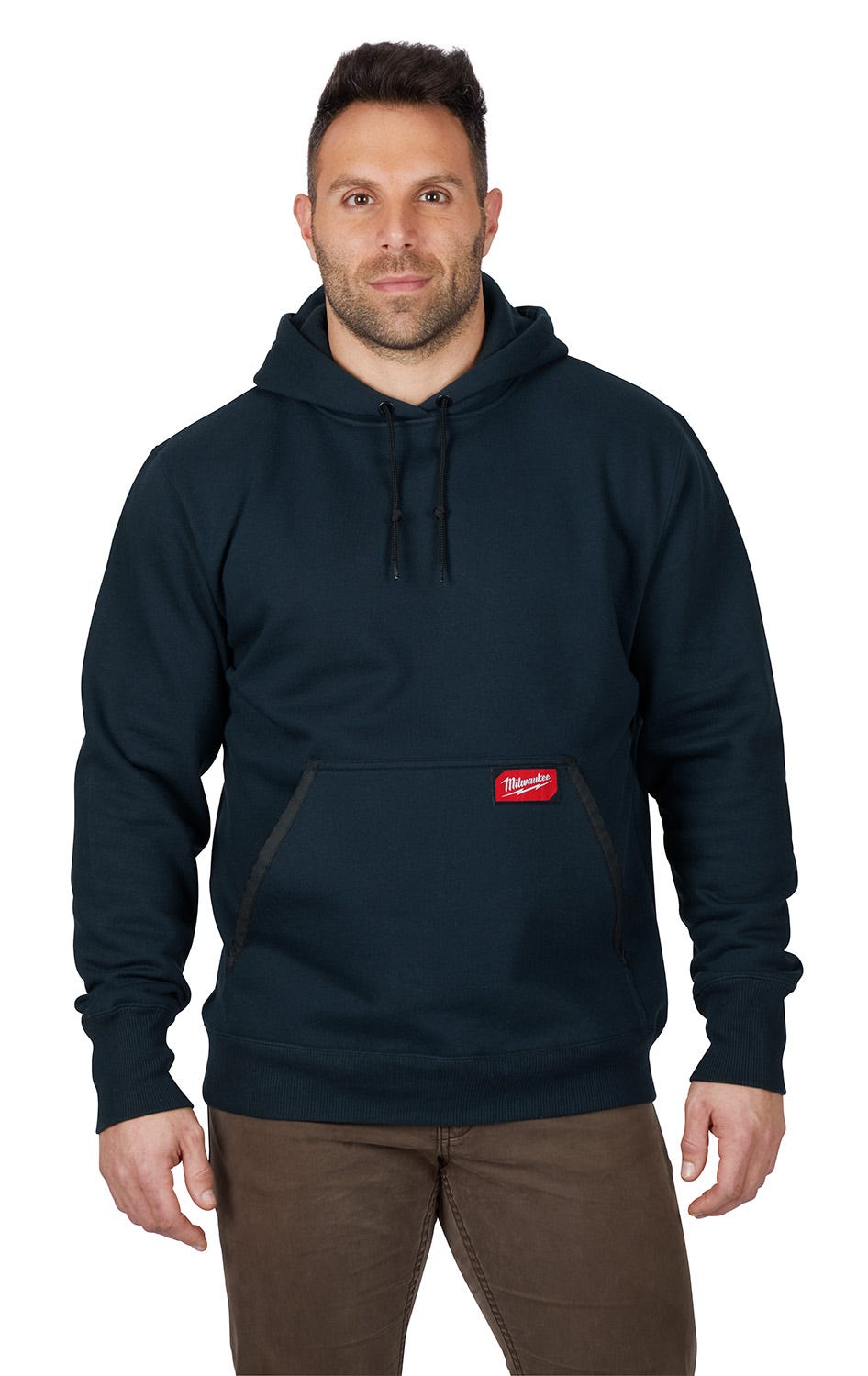 Milwaukee 350BL Blue Heavy Duty Pullover Hoodie, M