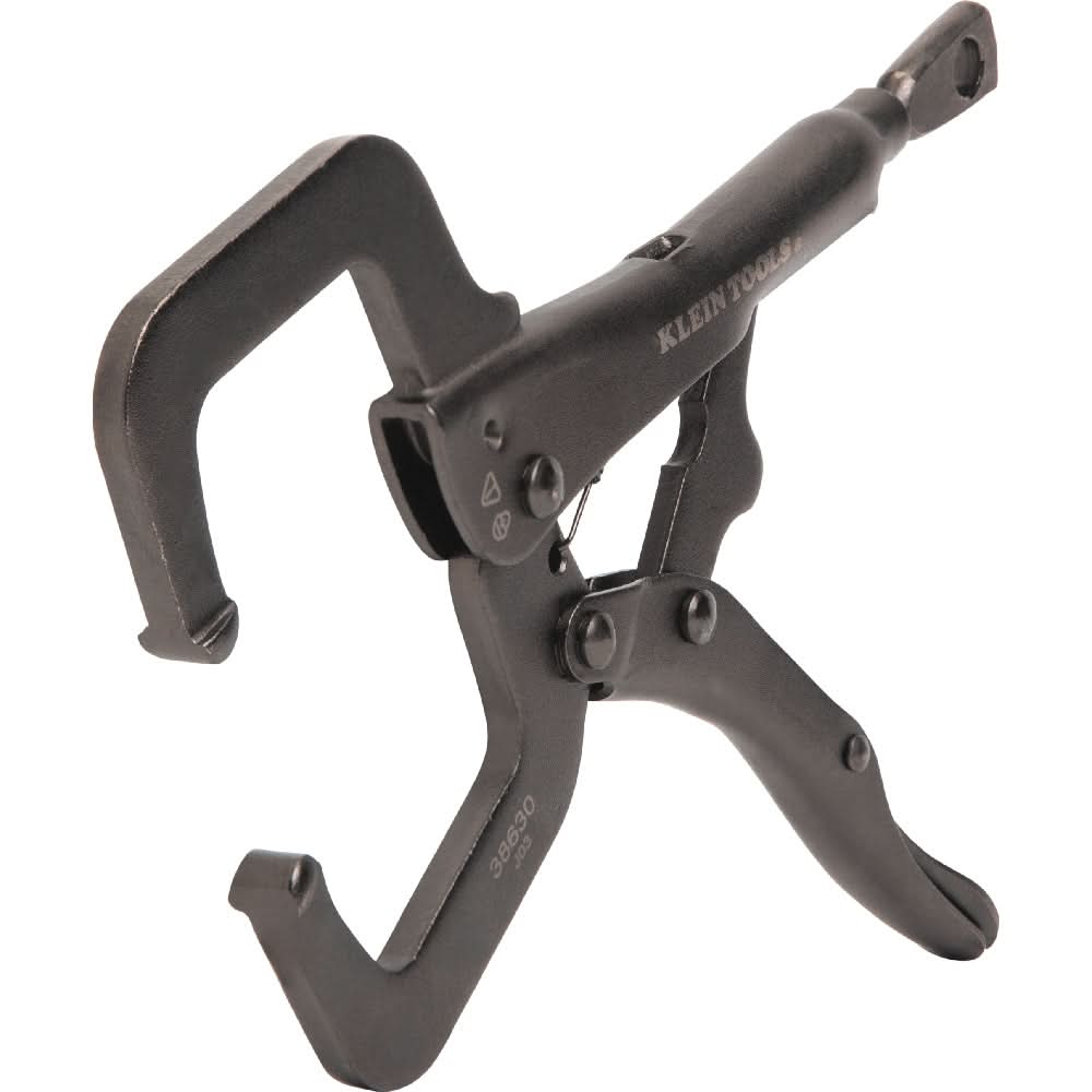 Klein Tools 38630 C-Clamp Locking Pliers With Standard Jaws, 6-Inch