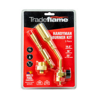 Trade Flame Brass Burner Kit 5 Piece - 400012