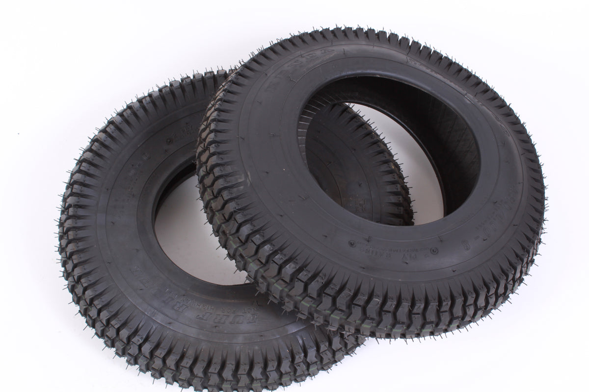 2 Pack Martin Wheel 408-2TF-I 480/400-8 2 Ply Turf Rider Pneumatic Tire K358