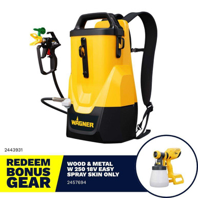 Wagner Control Pro 300 Airless Sprayer 18V HEA skin only - 2443931