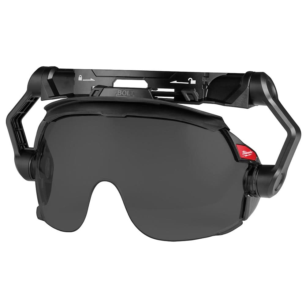 Milwaukee 48-73-1455 10pk Gasketed Tinted Eye Visor Replacement Lenses (Milwaukee BOLT Safety Helmet & BOLT Hard Hat Mount)
