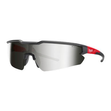 Milwaukee Safety Glasses 1 Pack - Silver Mirror - 48732946