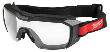 Milwaukee Vented Low Profile Goggles 1 Pack - Clear - 48732950