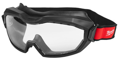 Milwaukee Vented High Profile Goggles 1 Pack - Clear - 48732960