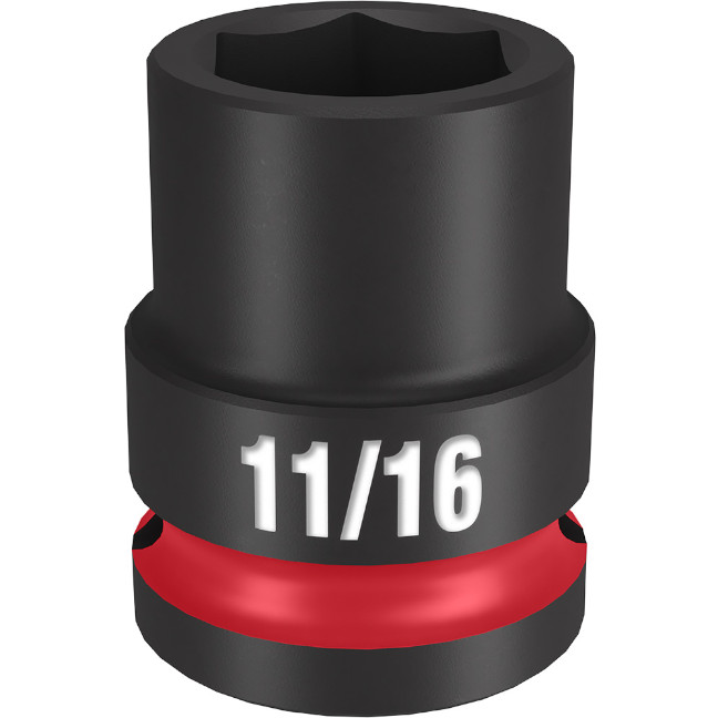 Milwaukee 49-66-6205 SHOCKWAVE™ Impact Duty 1/2″ Drive 11/16″ Standard 6 Point Socket