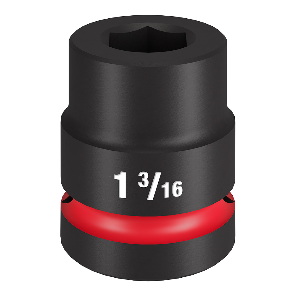 Milwaukee 49-66-6551 SHOCKWAVE IMPACT DUTY 1″ Drive x 1-3/16″ Standard 6-Point Socket