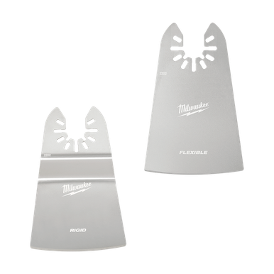Milwaukee OPEN-LOK™ Rigid 50mm (2") And Flexible 50mm (2")Scraper Variety Pack- 2 Pack - 49252202