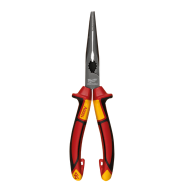 Milwaukee VDE Long Nose Pliers 205mm - 4932464564