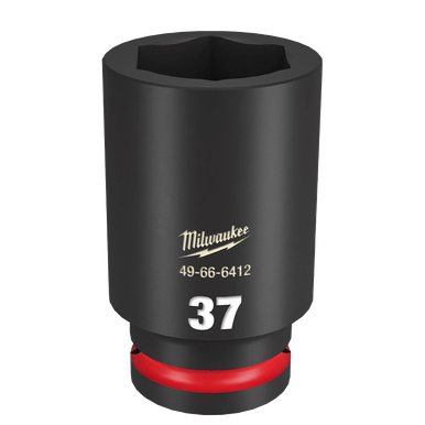 Milwaukee SHOCKWAVE™ Deep 6 Point Impact Socket 37 MM 3/4" Drive - 49666412