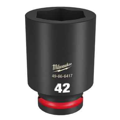 Milwaukee SHOCKWAVE™ Deep 6 Point Impact Socket 42 MM 3/4" Drive - 49666417