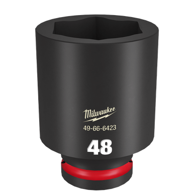 Milwaukee SHOCKWAVE™ Deep 6 Point Impact Socket 48 MM 3/4" Drive - 49666423