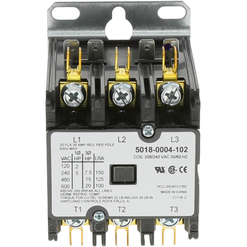 Marley Engineered Products 5018-0004-102 35A 3-Pole 208/240V Contactor