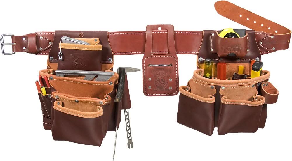 Occidental 5089 Seven Bag Framer Tool Belt Set
