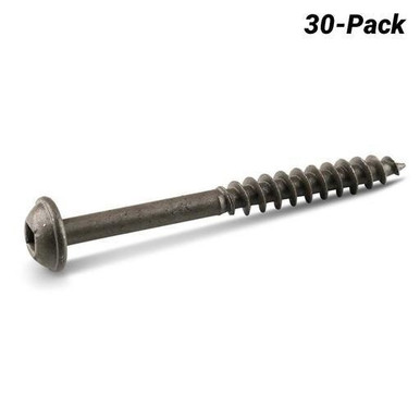 KREG Pocket Hole Screws Coarse HD 64mm 30 Piece - KR-SMLC2X250-30