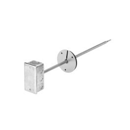 Siemens 533-376-4 Duct Point Temperature Sensor 4-20mA 20°F-120°F 4" Rigid Probe